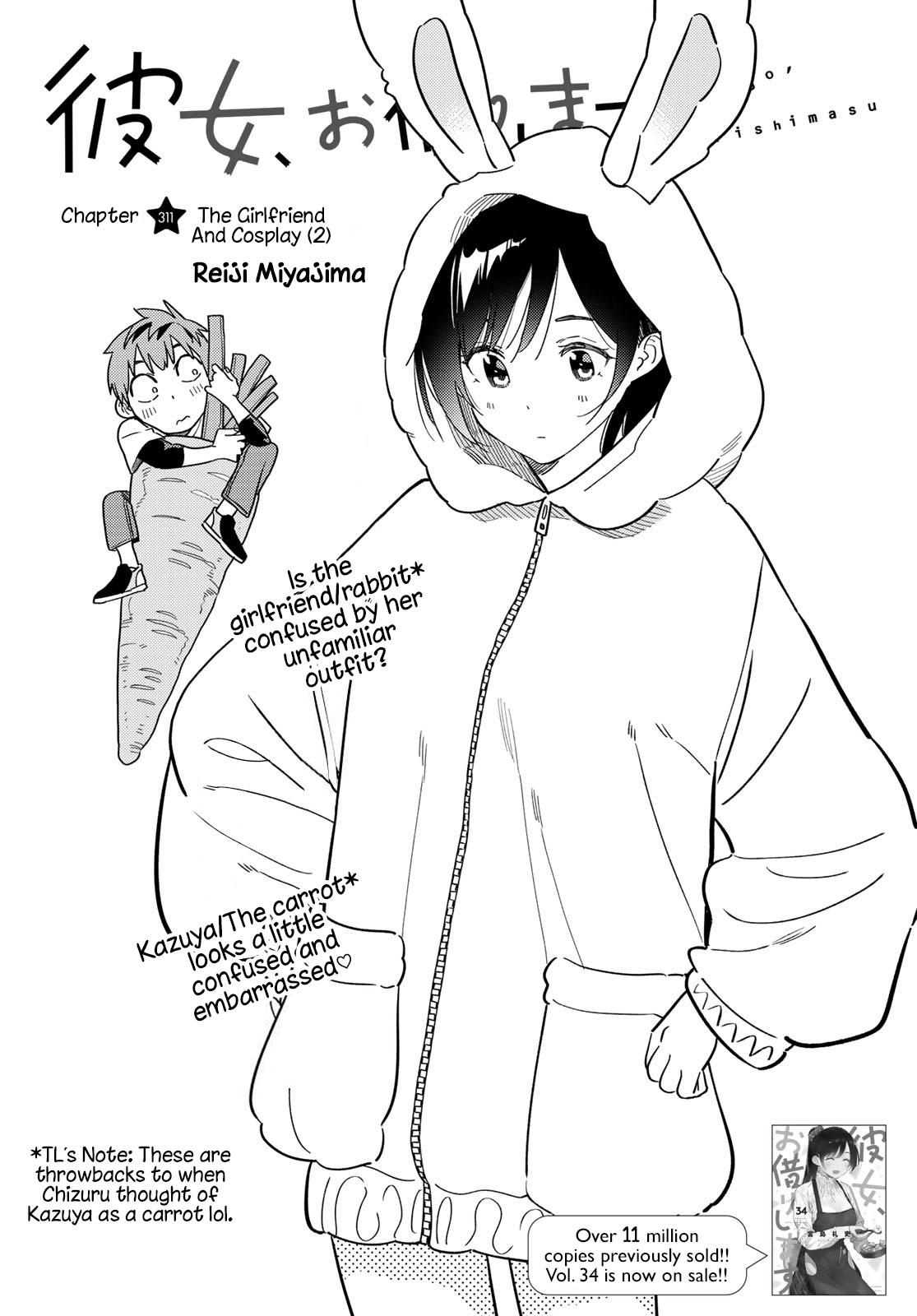 Rent-A-Girlfriend Chap 311 - Next Chap 312