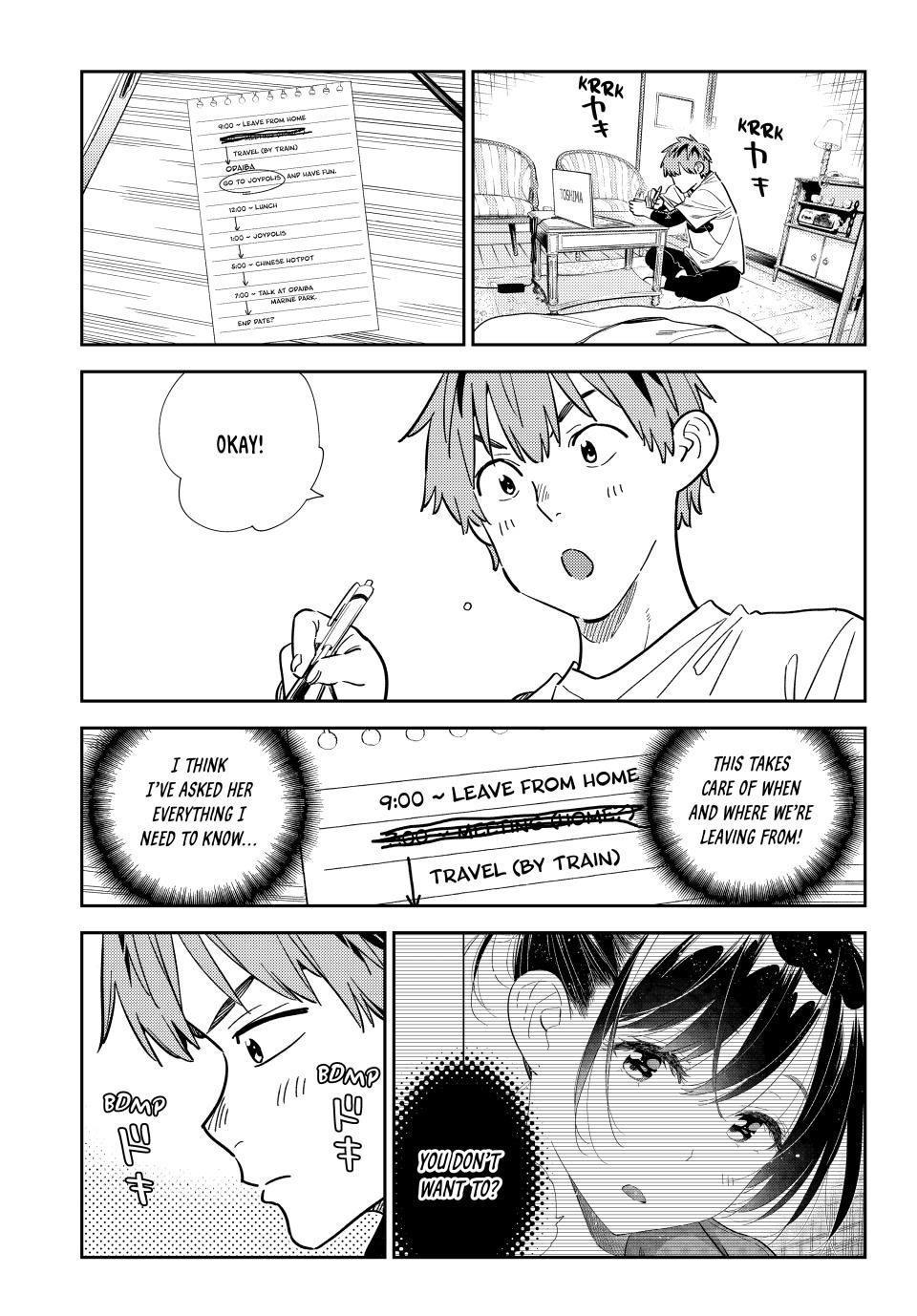 Rent-A-Girlfriend Chap 328 - Next Chap 329