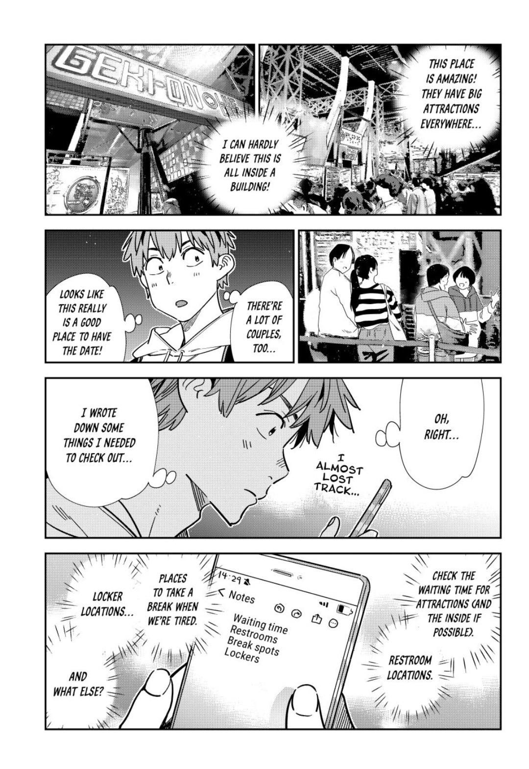 Rent-A-Girlfriend Chap 337 - Next Chap 338