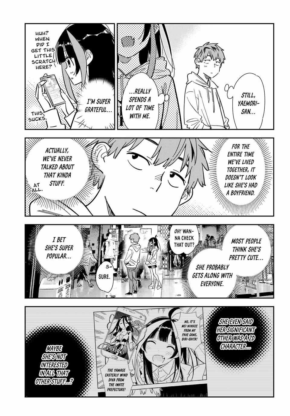 Rent-A-Girlfriend Chap 340 - Next Chap 341