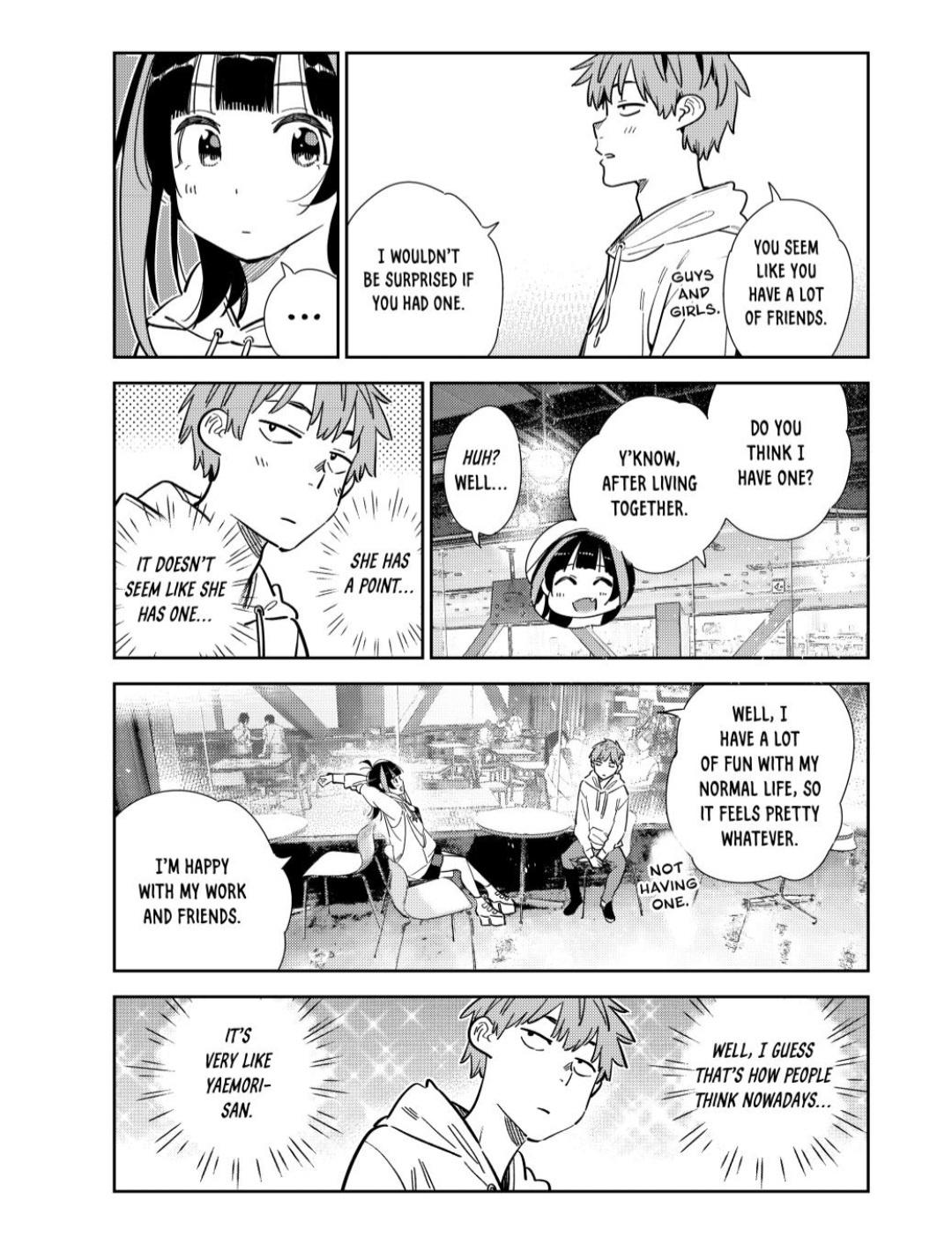Rent-A-Girlfriend Chap 341 - Next Chap 342