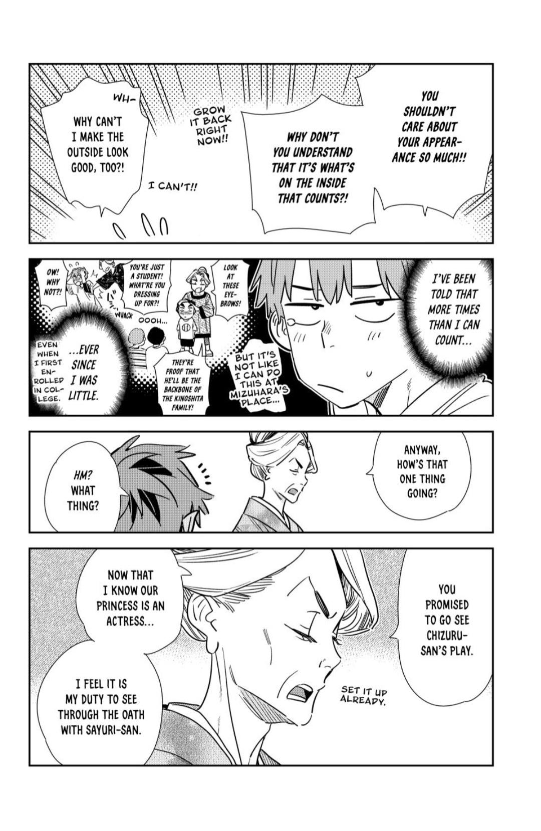 Rent-A-Girlfriend Chap 351 - Next Chap 352