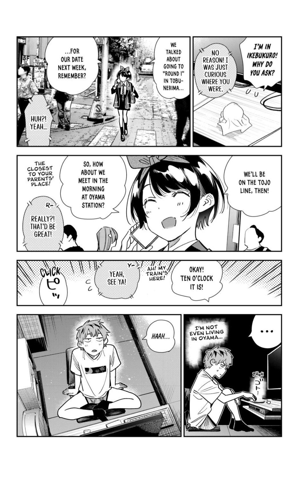 Rent-A-Girlfriend Chap 351 - Next Chap 352