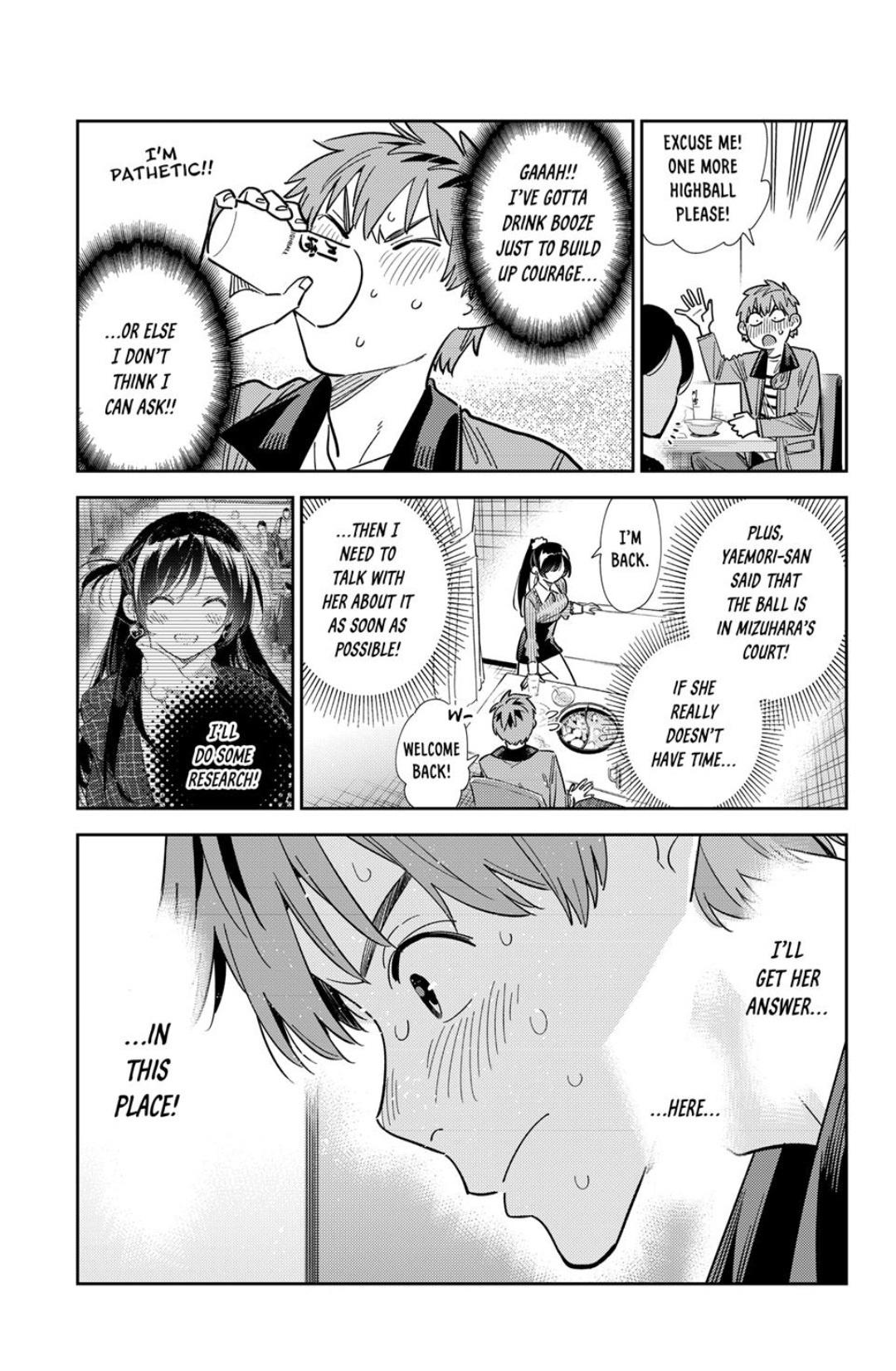 Rent-A-Girlfriend Chap 376 - Next Chap 377