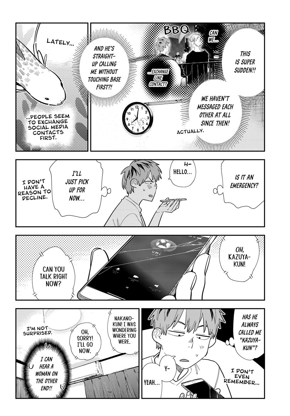 Rent-A-Girlfriend Chap 396 - Next Chap 397