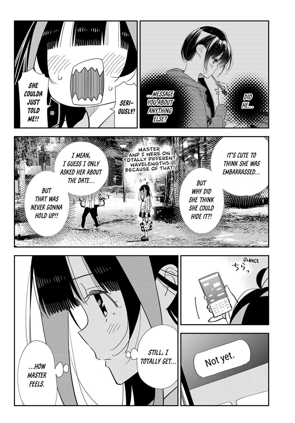 Rent-A-Girlfriend Chap 390 - Next Chap 391