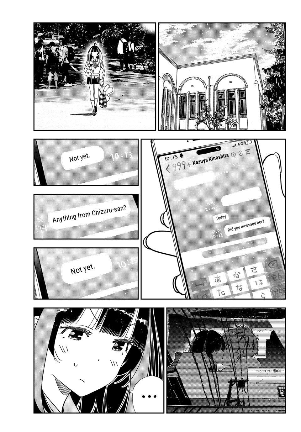 Rent-A-Girlfriend Chap 390 - Next Chap 391
