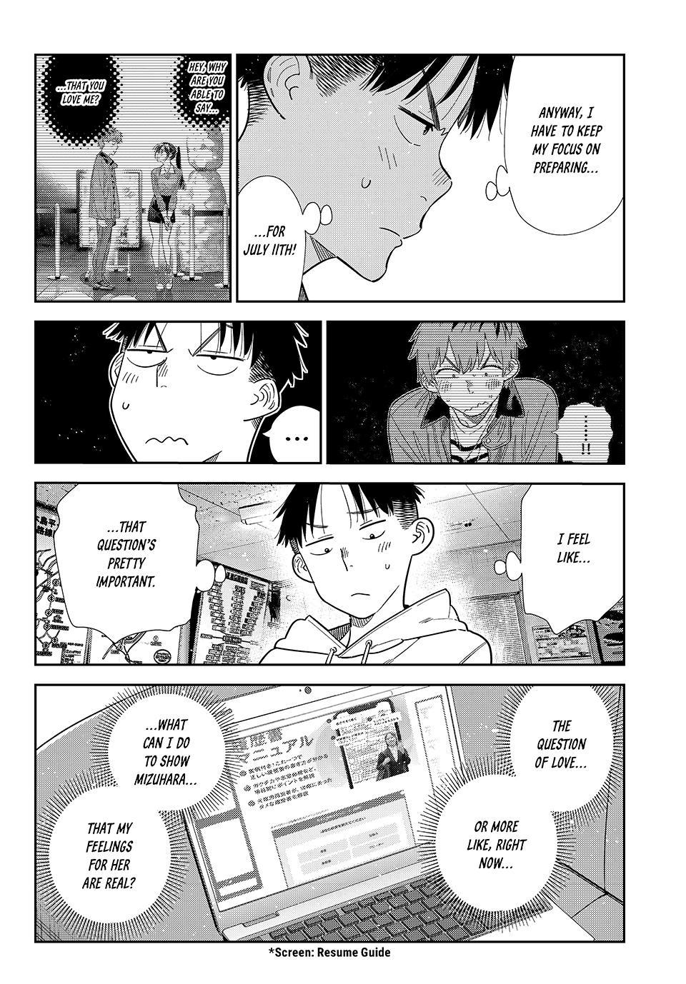 Rent-A-Girlfriend Chap 412 - Next Chap 413