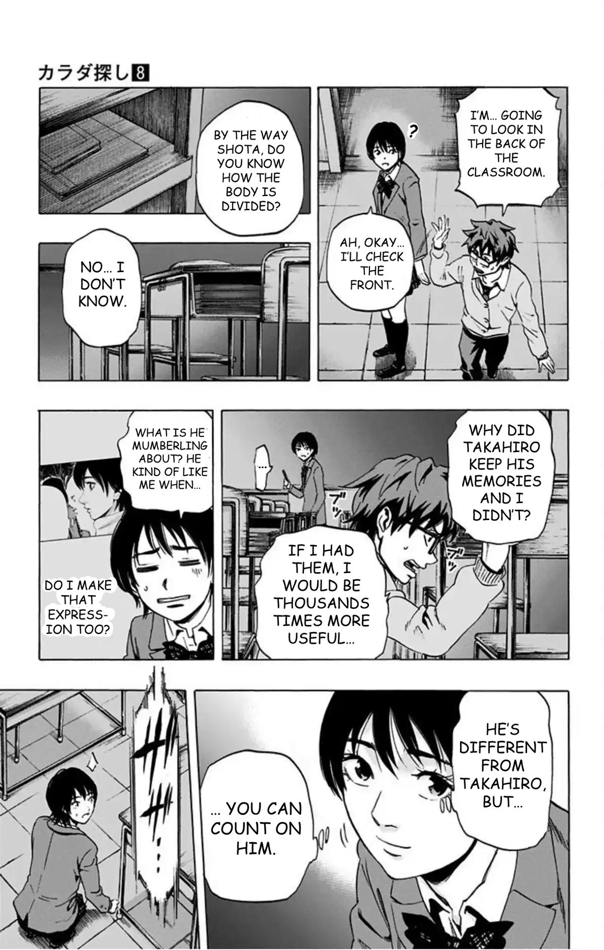 Karada Sagashi Chap 63 - Next Chap 64