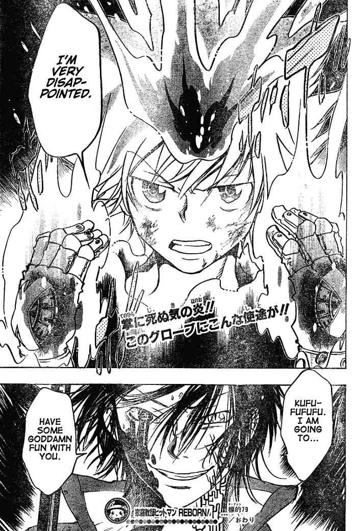 Katekyo Hitman Reborn! Chap 79 - Next Chap 80