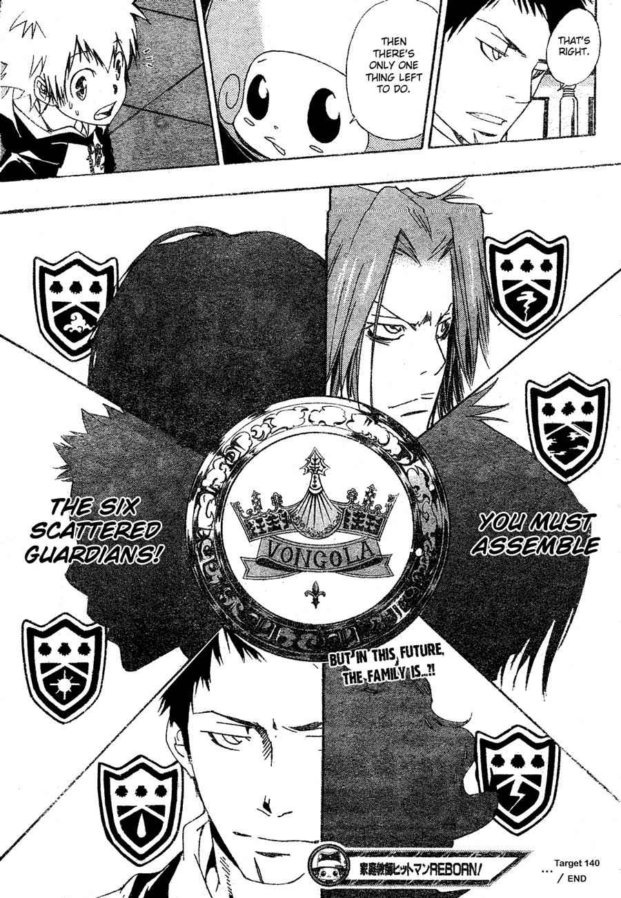 Katekyo Hitman Reborn! Chap 140 - Next Chap 141