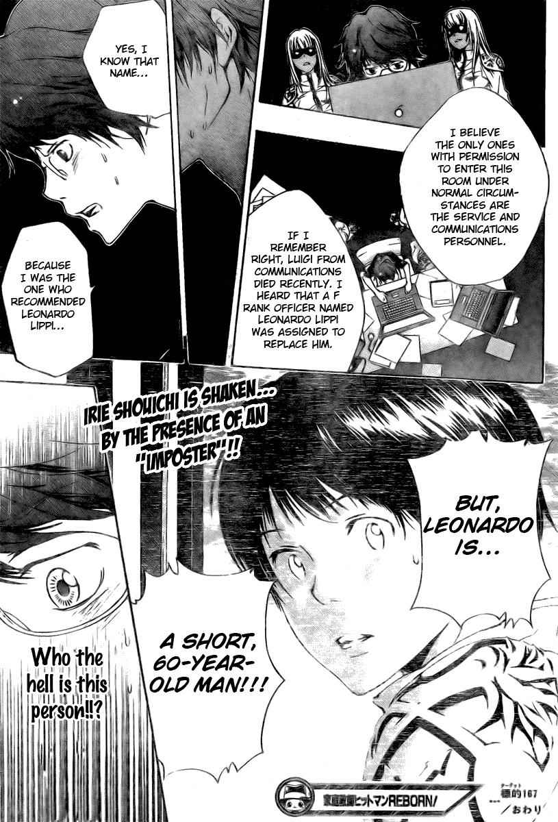 Katekyo Hitman Reborn! Chap 167 - Next Chap 168