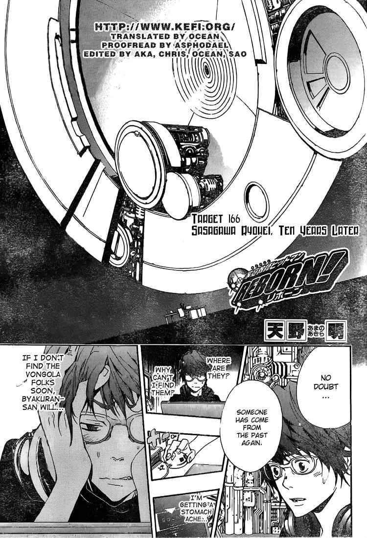 Katekyo Hitman Reborn! Chap 166 - Next Chap 167