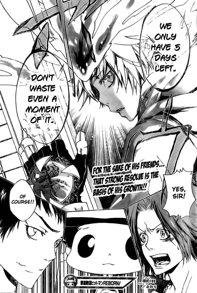 Katekyo Hitman Reborn! Chap 169 - Next Chap 170