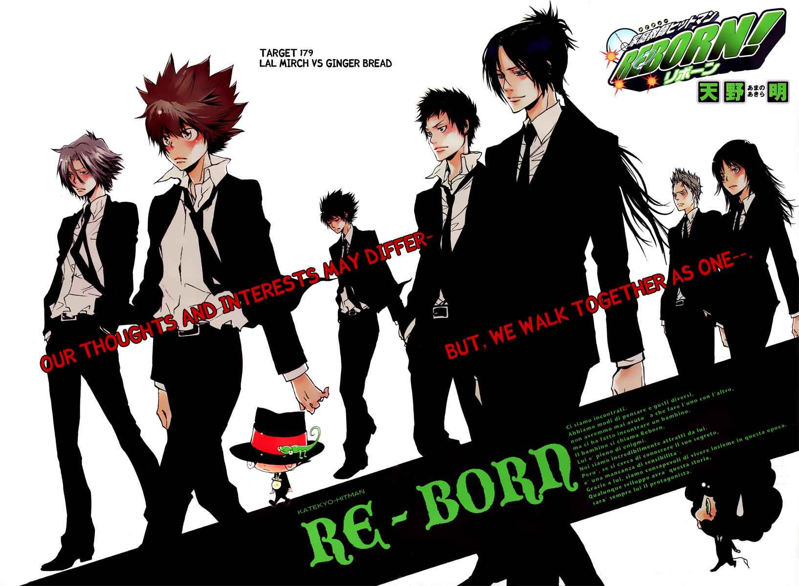 Katekyo Hitman Reborn! Chap 179 - Next Chap 180