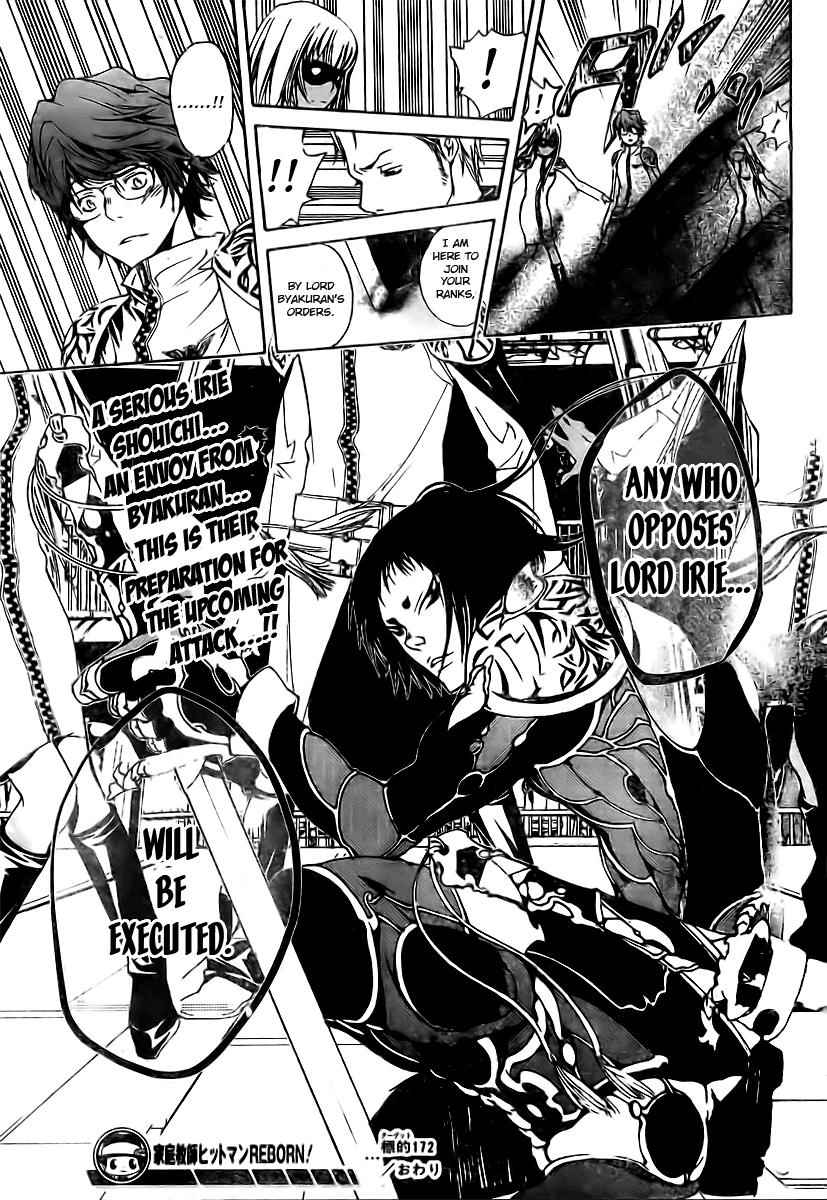 Katekyo Hitman Reborn! Chap 172 - Next Chap 173