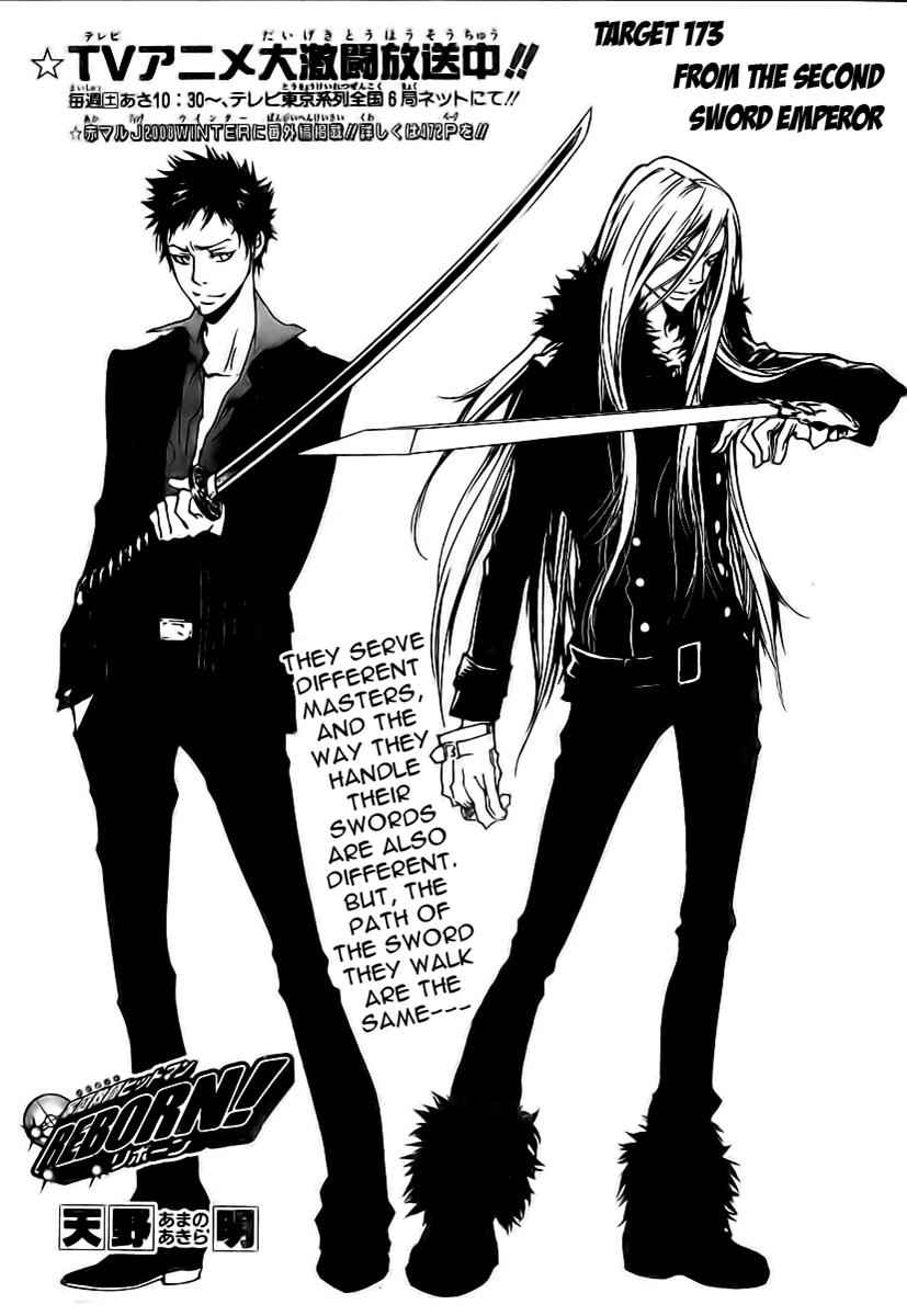 Katekyo Hitman Reborn! Chap 173 - Next Chap 174