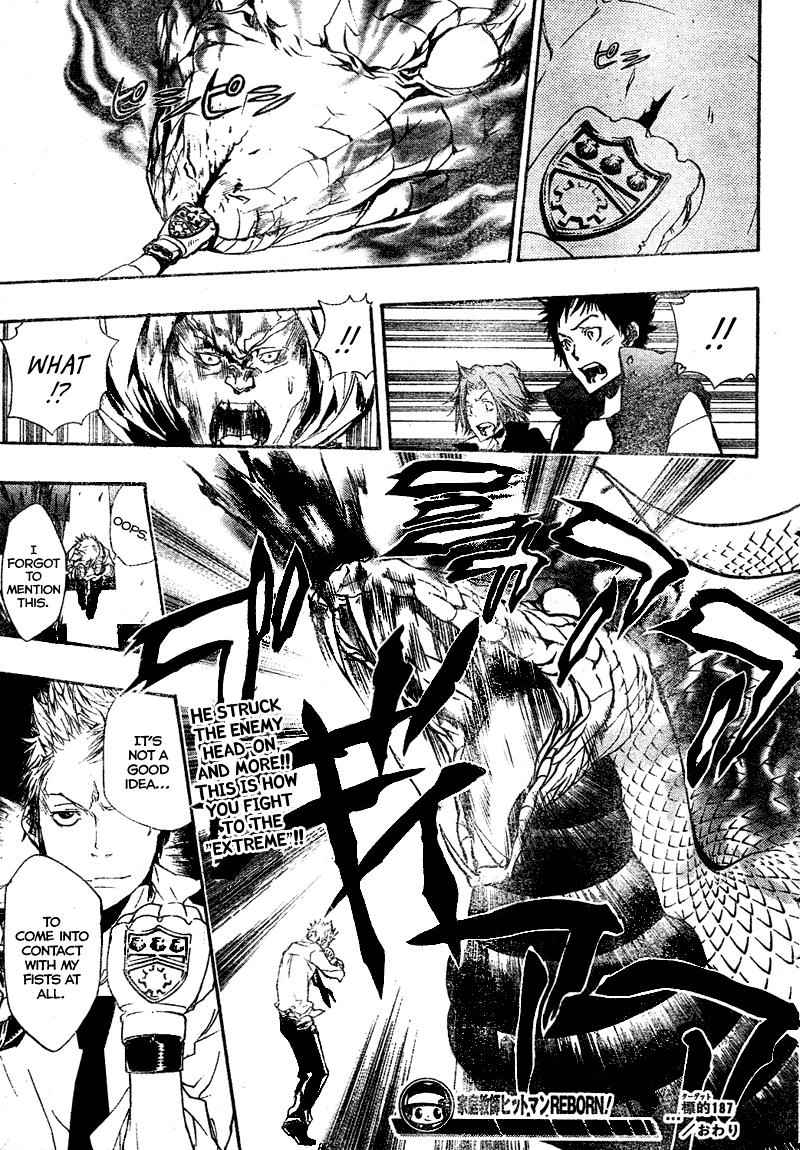 Katekyo Hitman Reborn! Chap 187 - Next Chap 188