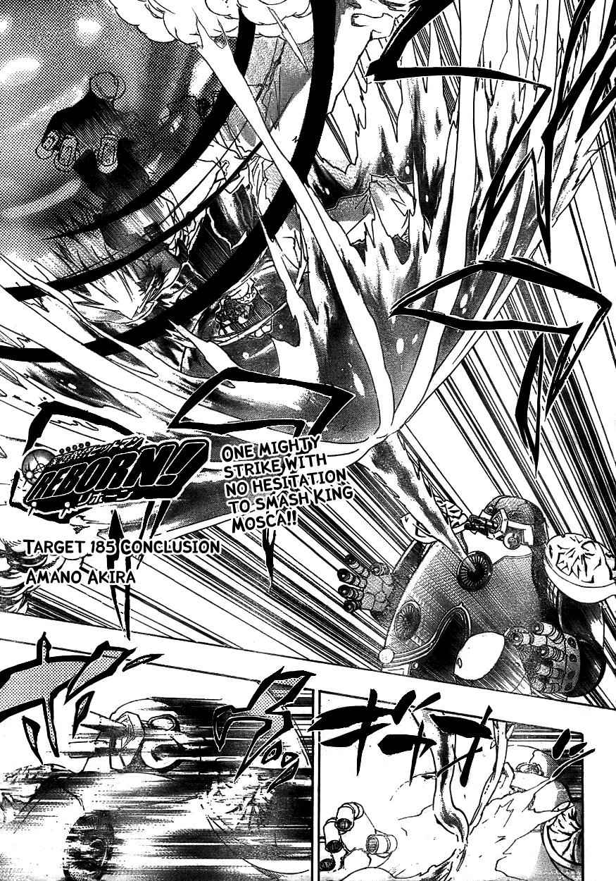 Katekyo Hitman Reborn! Chap 185 - Next Chap 186