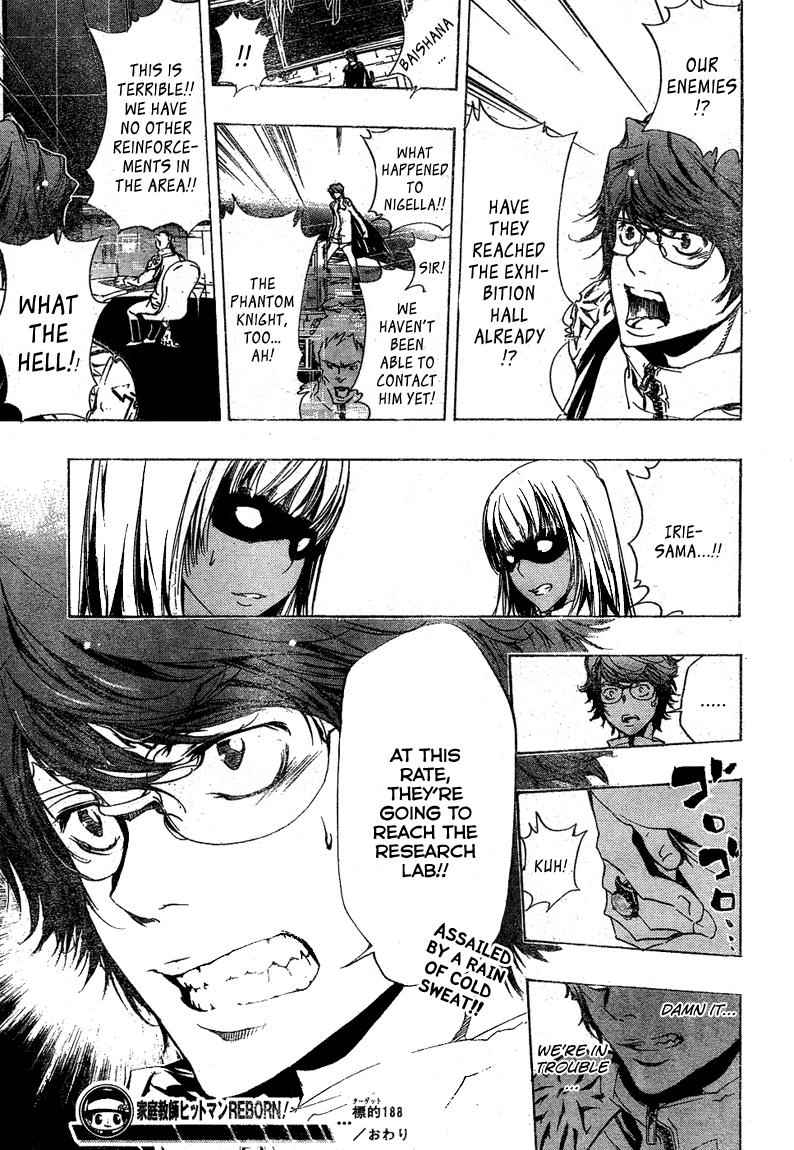 Katekyo Hitman Reborn! Chap 188 - Next Chap 189