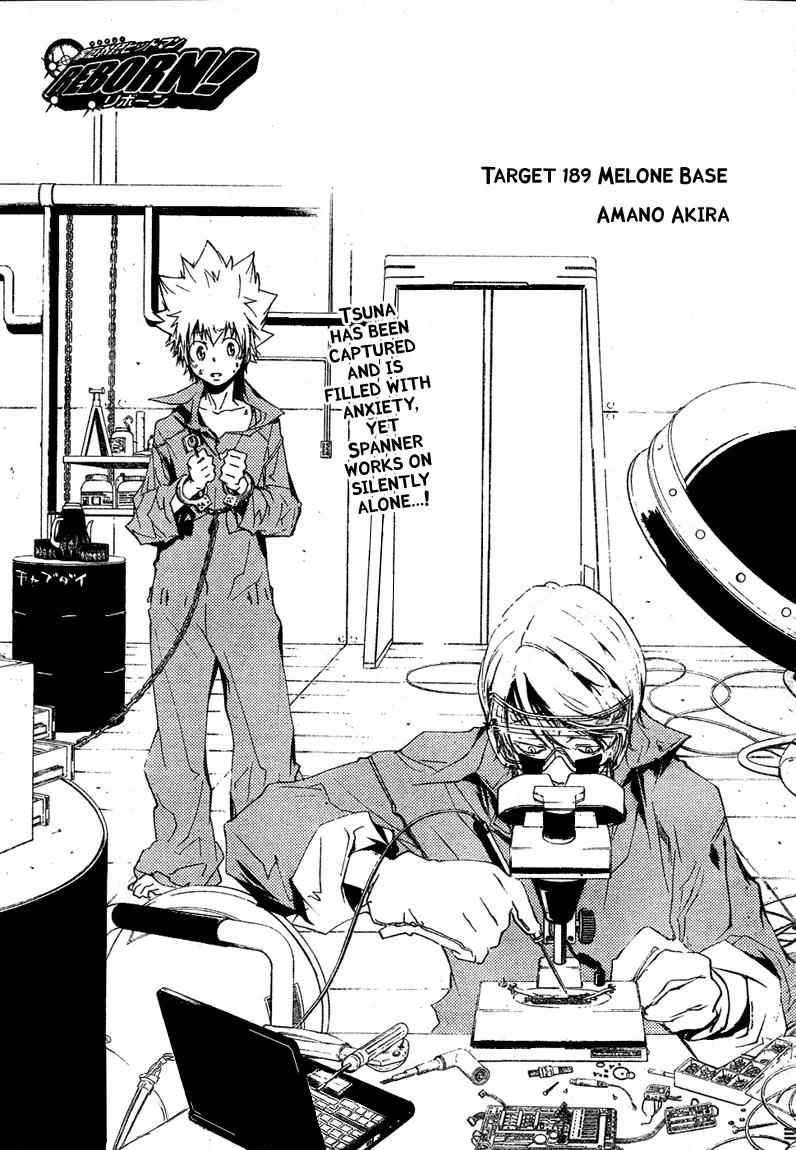 Katekyo Hitman Reborn! Chap 189 - Next Chap 190