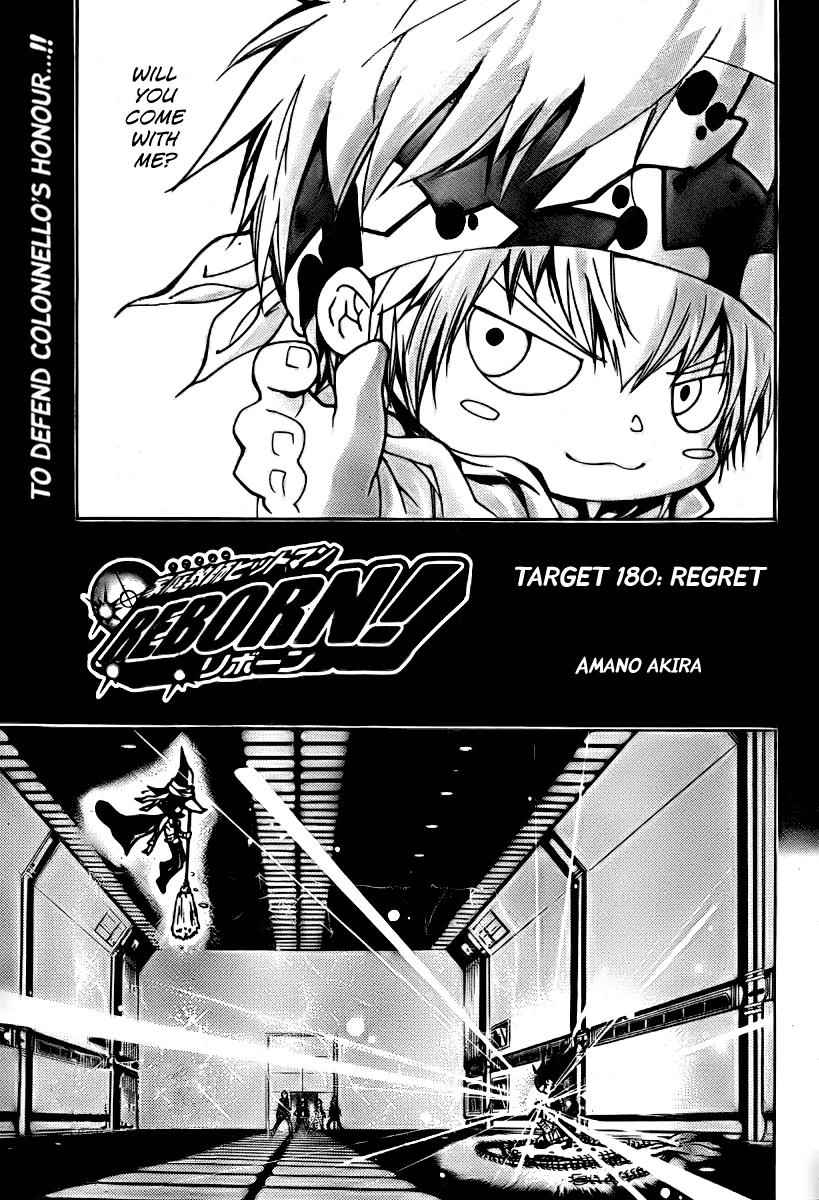Katekyo Hitman Reborn! Chap 180 - Next Chap 181