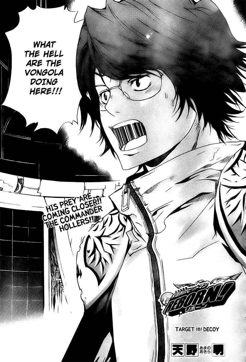 Katekyo Hitman Reborn! Chap 181 - Next Chap 182