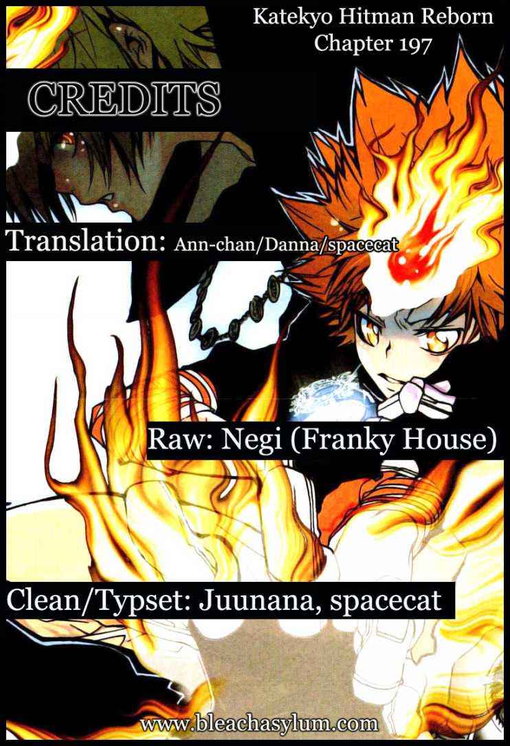 Katekyo Hitman Reborn! Chap 197 - Next Chap 198