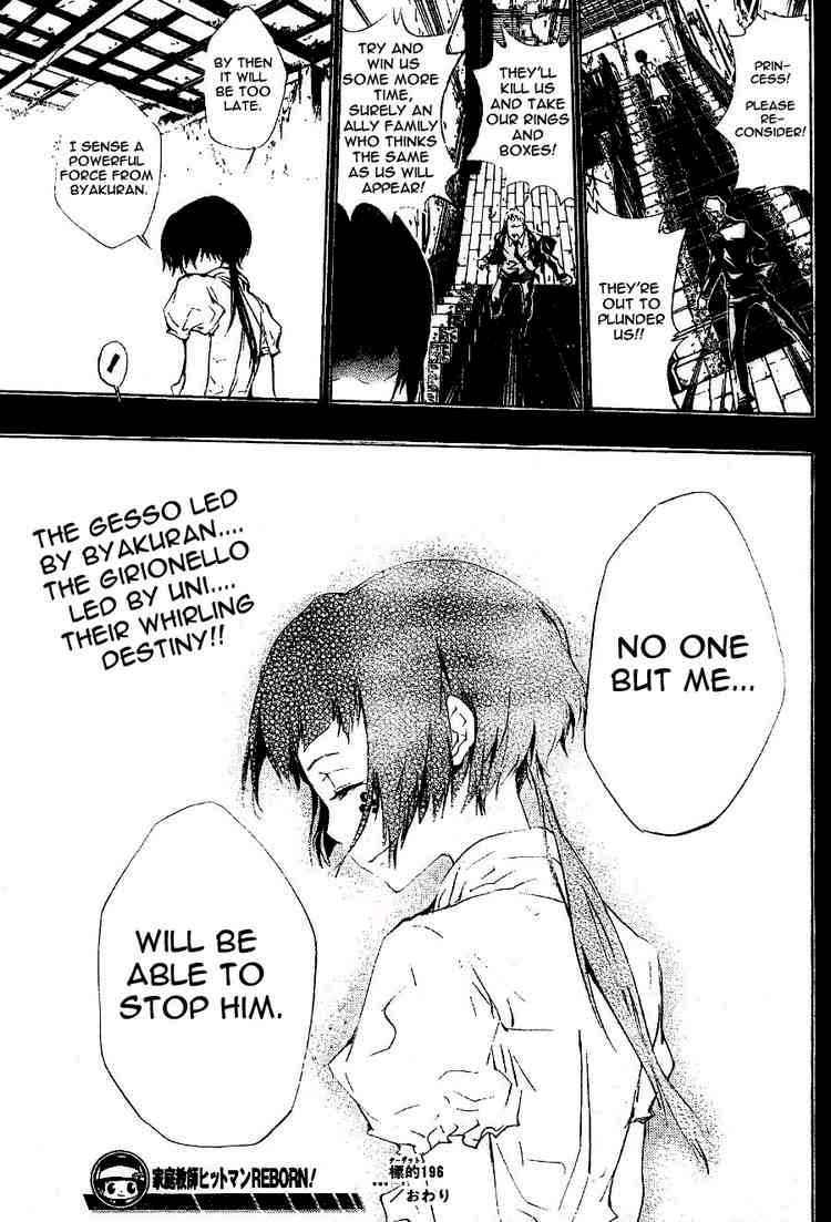 Katekyo Hitman Reborn! Chap 196 - Next Chap 197