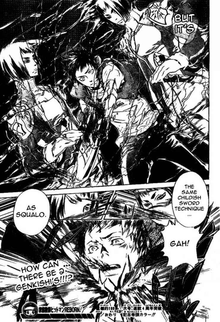 Katekyo Hitman Reborn! Chap 198 - Next Chap 199