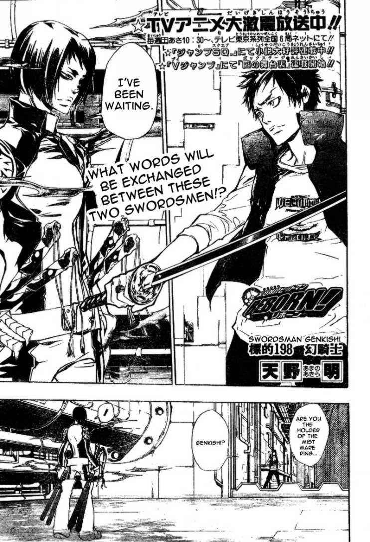 Katekyo Hitman Reborn! Chap 198 - Next Chap 199