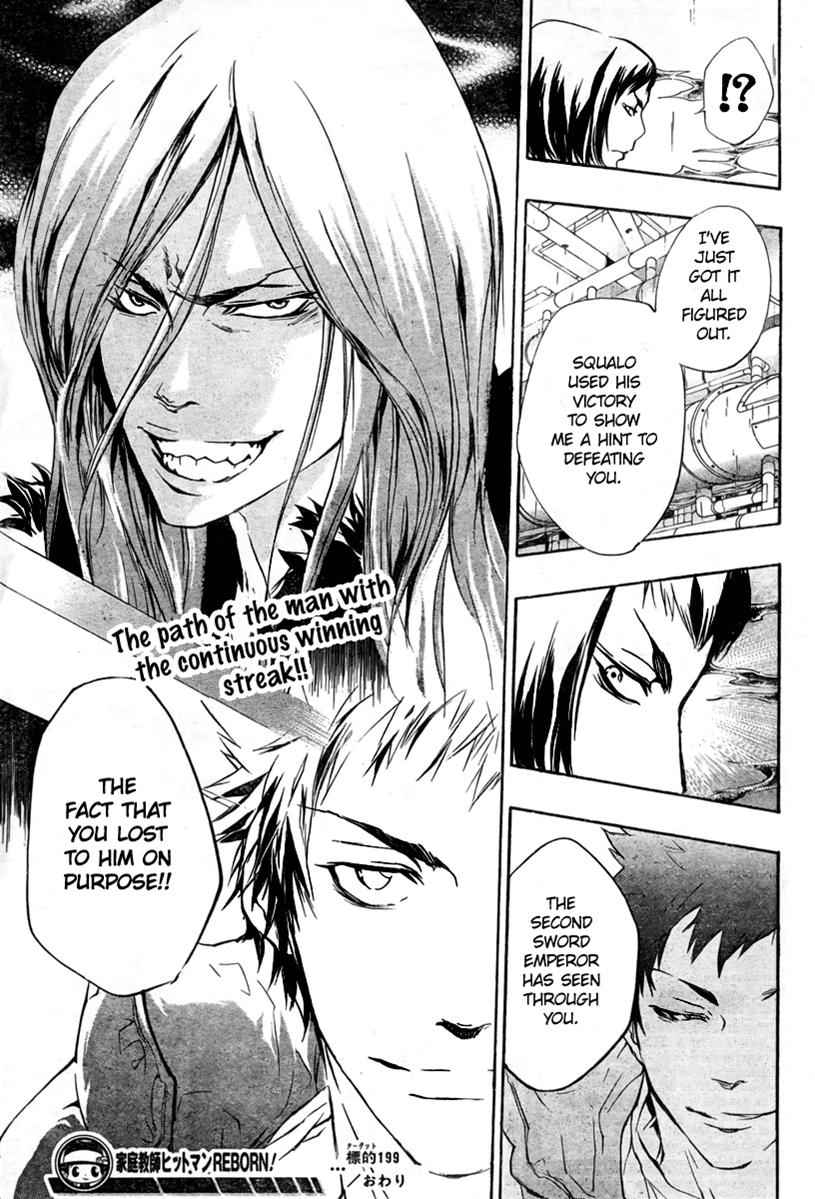 Katekyo Hitman Reborn! Chap 199 - Next Chap 200