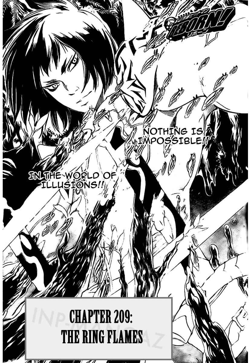 Katekyo Hitman Reborn! Chap 209 - Next Chap 210