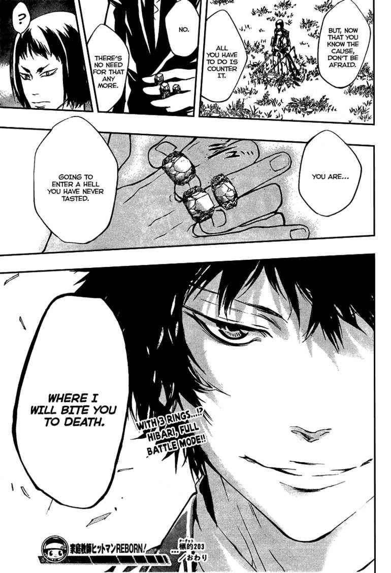 Katekyo Hitman Reborn! Chap 203 - Next Chap 204