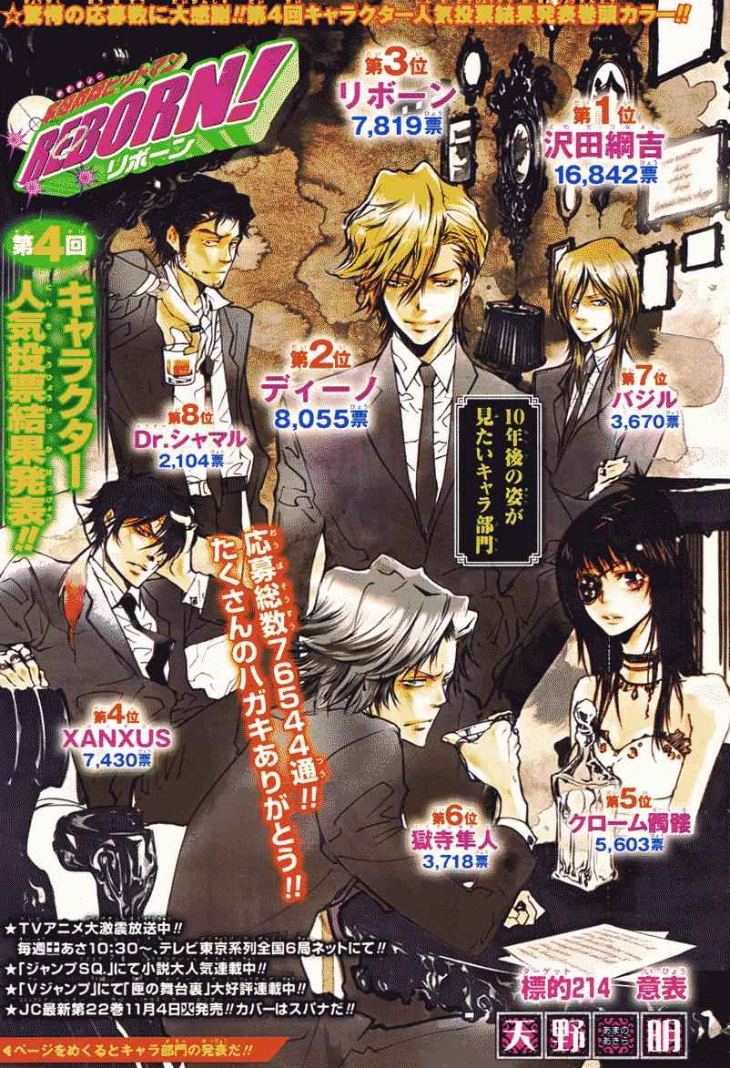 Katekyo Hitman Reborn! Chap 214 - Next Chap 215