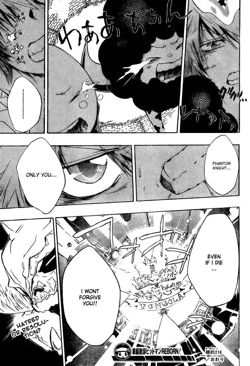 Katekyo Hitman Reborn! Chap 216 - Next Chap 217