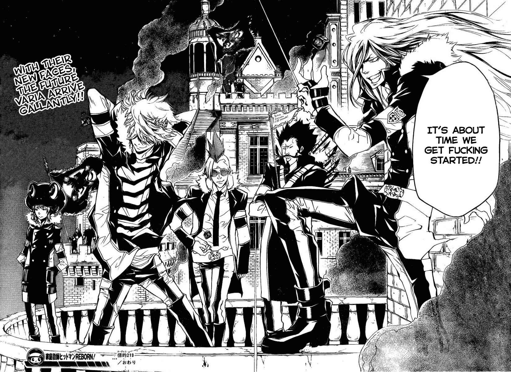 Katekyo Hitman Reborn! Chap 219 - Next Chap 220