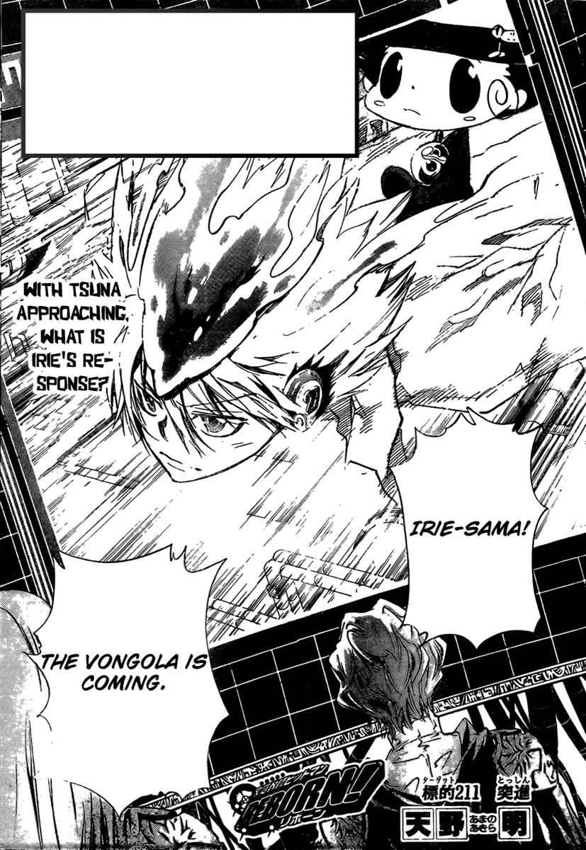 Katekyo Hitman Reborn! Chap 211 - Next Chap 212