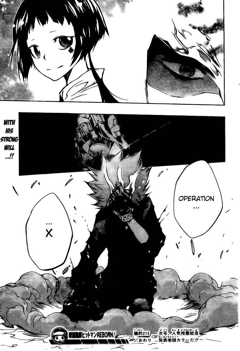 Katekyo Hitman Reborn! Chap 213 - Next Chap 214