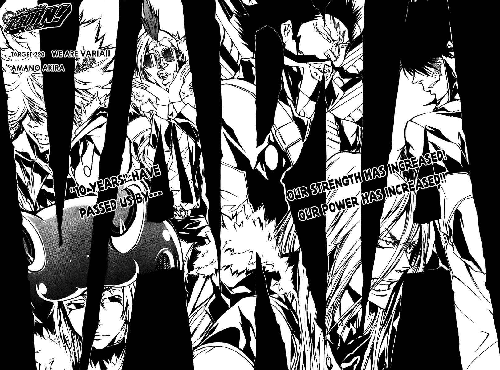 Katekyo Hitman Reborn! Chap 220 - Next Chap 221