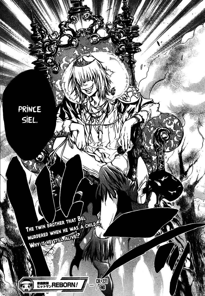 Katekyo Hitman Reborn! Chap 221 - Next Chap 222