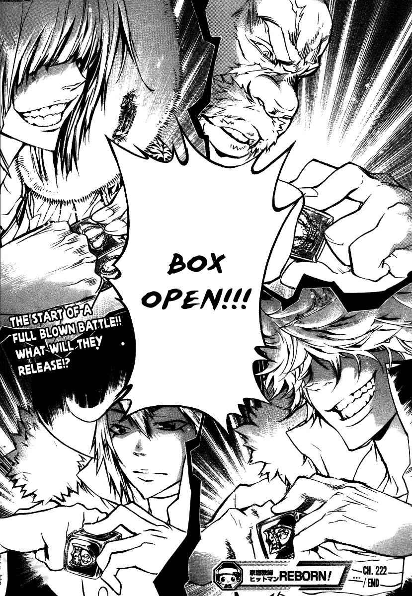 Katekyo Hitman Reborn! Chap 222 - Next Chap 223
