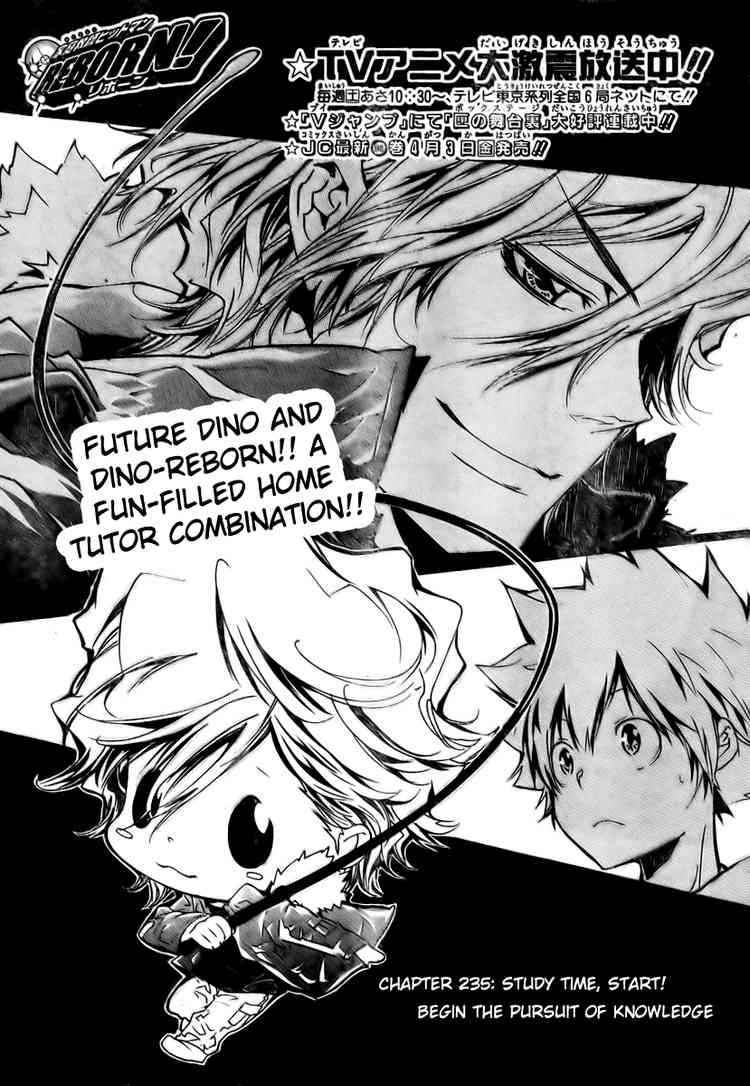 Katekyo Hitman Reborn! Chap 235 - Next Chap 236