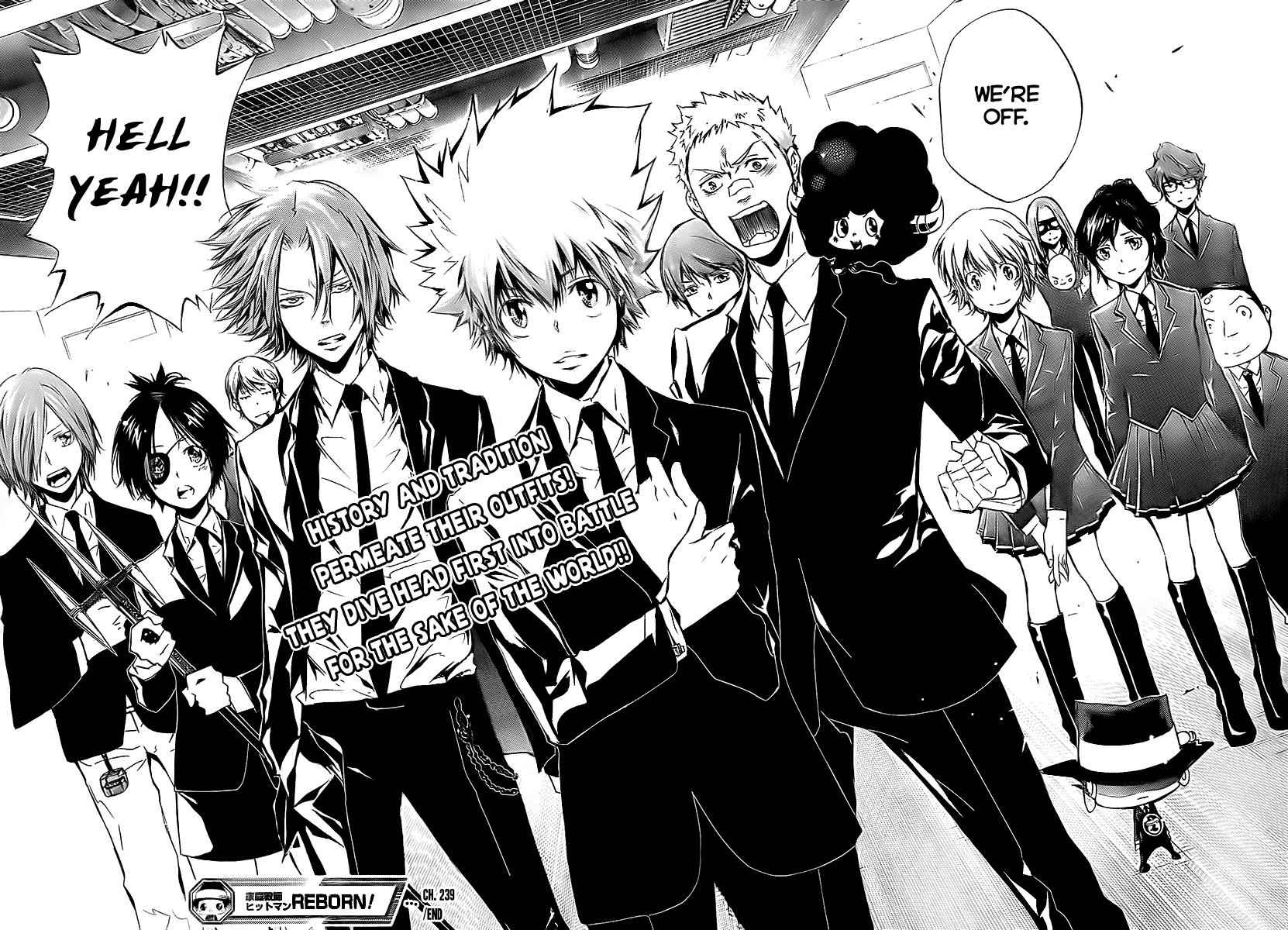Katekyo Hitman Reborn! Chap 239 - Next Chap 240