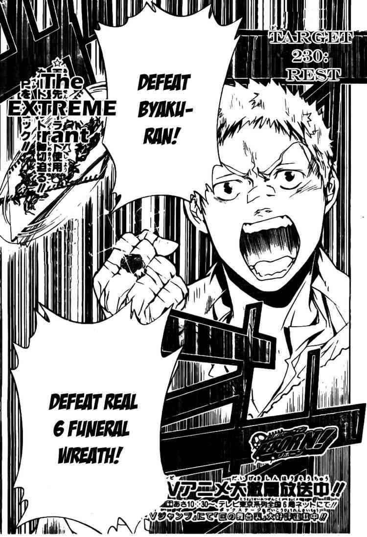 Katekyo Hitman Reborn! Chap 230 - Next Chap 231