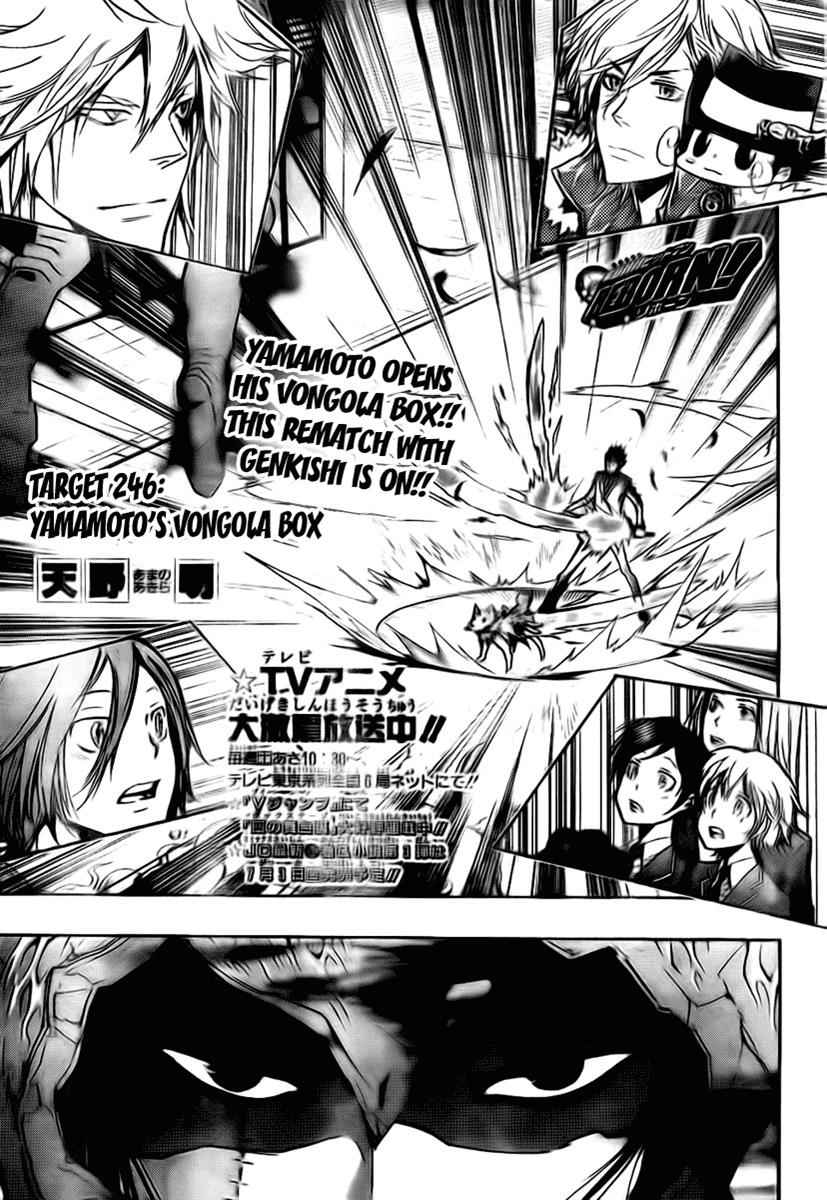 Katekyo Hitman Reborn! Chap 246 - Next Chap 247
