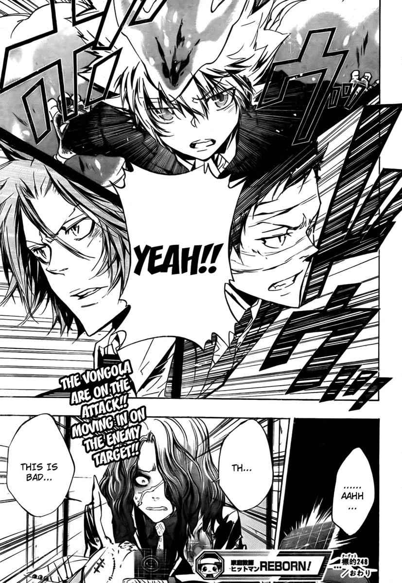 Katekyo Hitman Reborn! Chap 248 - Next Chap 249