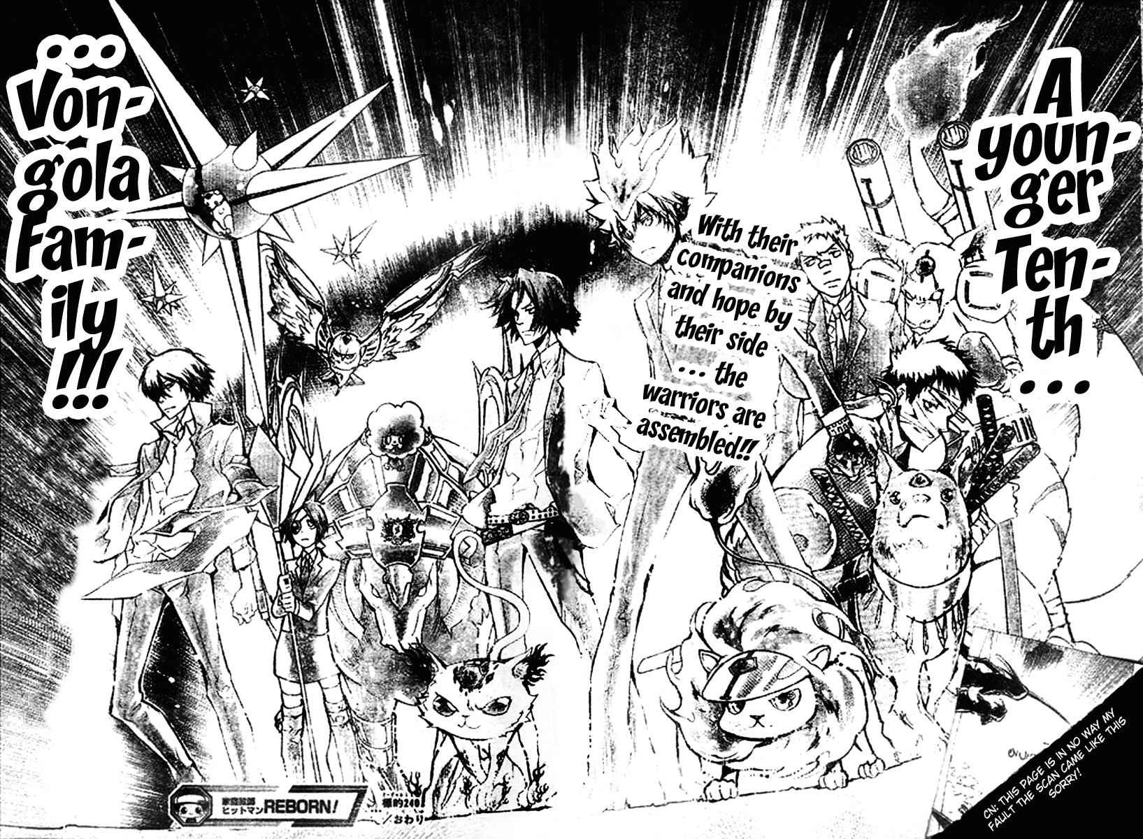 Katekyo Hitman Reborn! Chap 240 - Next Chap 241