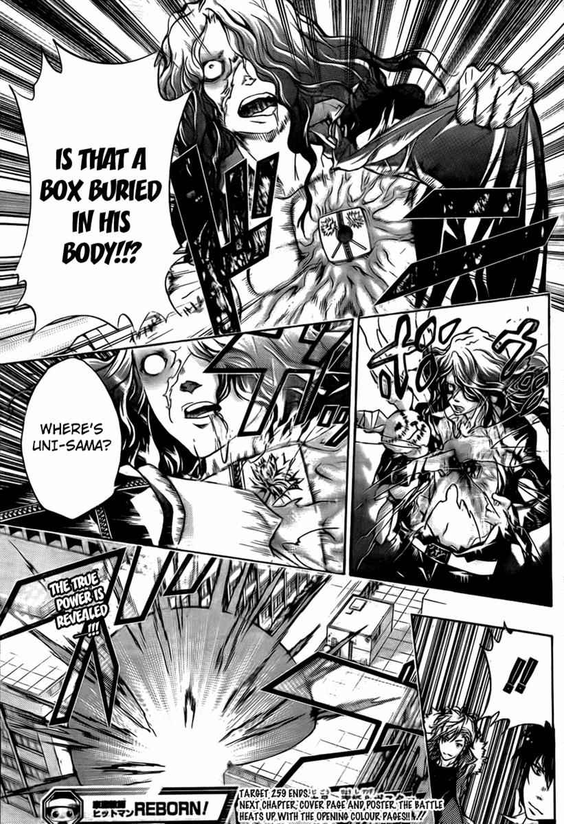 Katekyo Hitman Reborn! Chap 259 - Next Chap 260