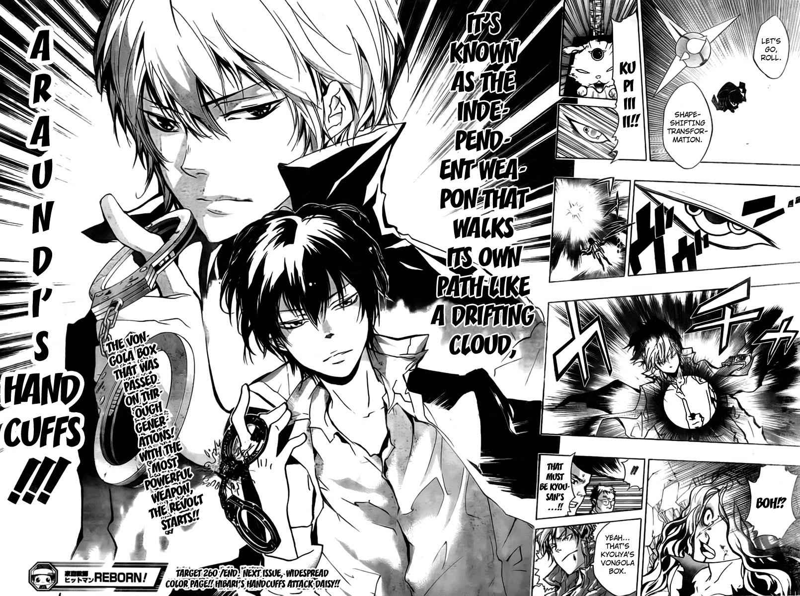 Katekyo Hitman Reborn! Chap 260 - Next Chap 261